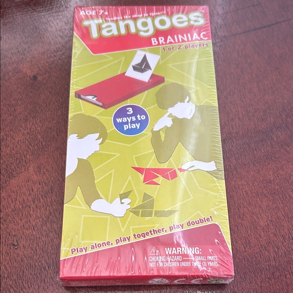 Tangoes Brainiac Puzzle Game, NWT